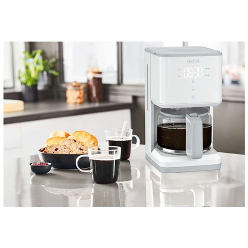Coffee Maker Digital White Sense