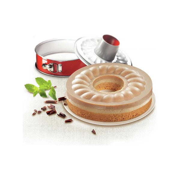 Deli Bake Savarin Springform 27Cm قالب خبز  مع قاعدة متحركة