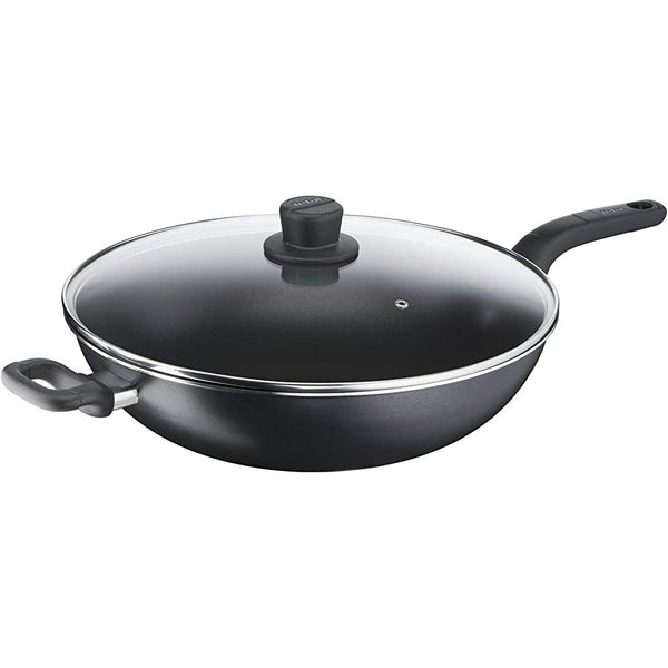 Cook Easy Wok Pan 32Cm with Cover  مقلى عميق مع غطاء 32 سم