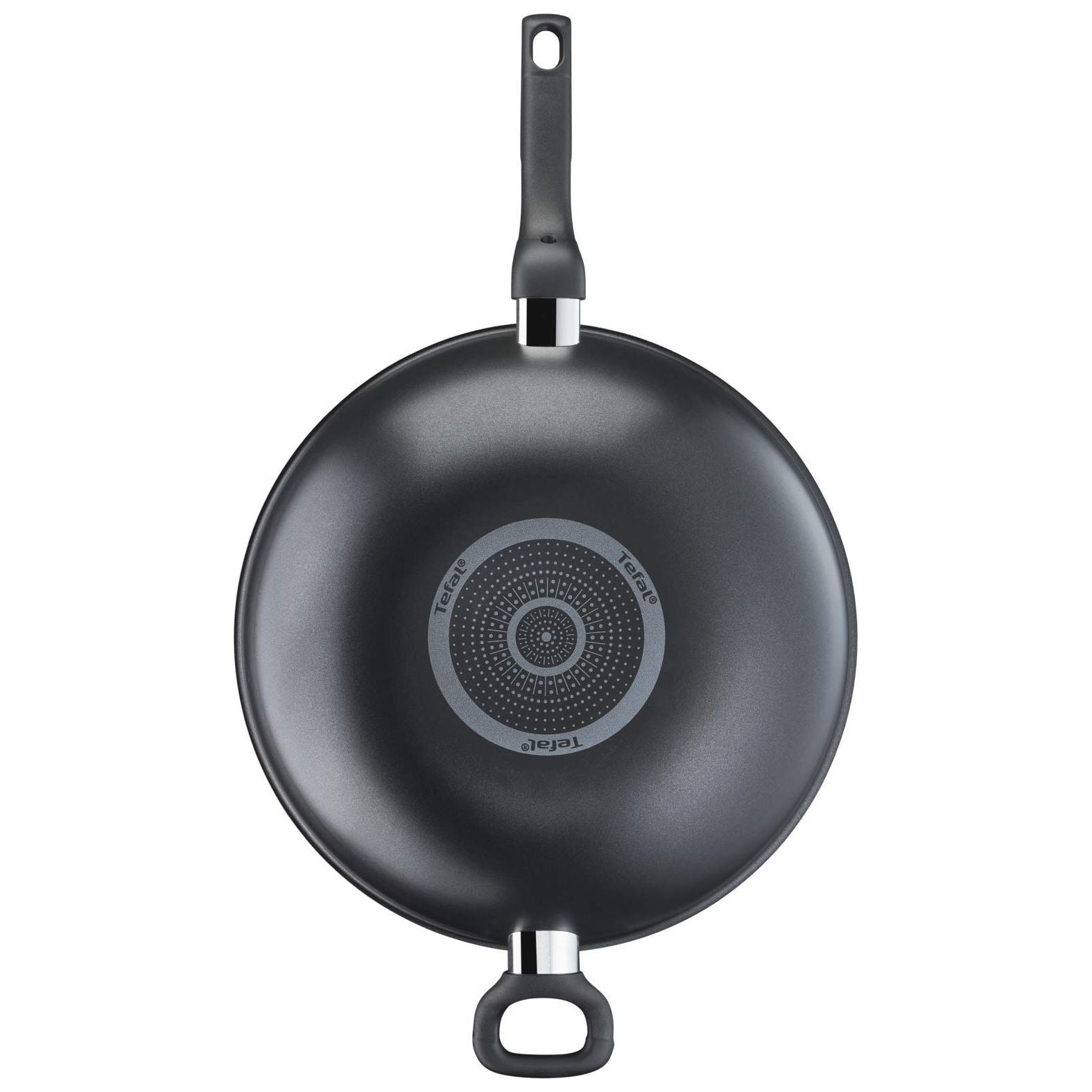 Tefal Cook Easy Wok Pan 36 Cm with Cover مقلى عميق مع غطاء 36 سم Tefal Cook Easy Wok Pan 36 Cm with Cover مقلى عميق مع غطاء 36 سم