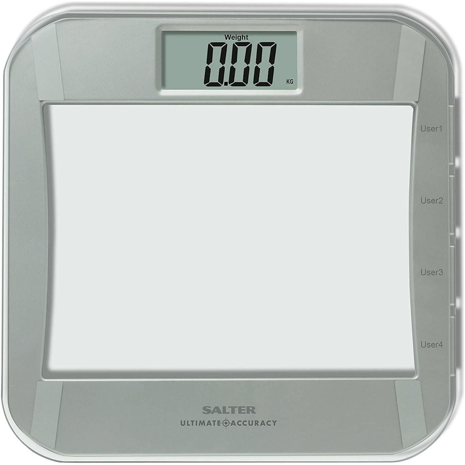 Ultimate Accuracy Electronic Bathroom Scale, White