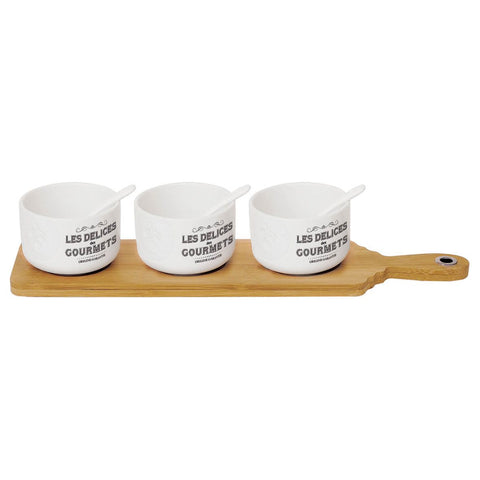 Porcelain Dipping Set