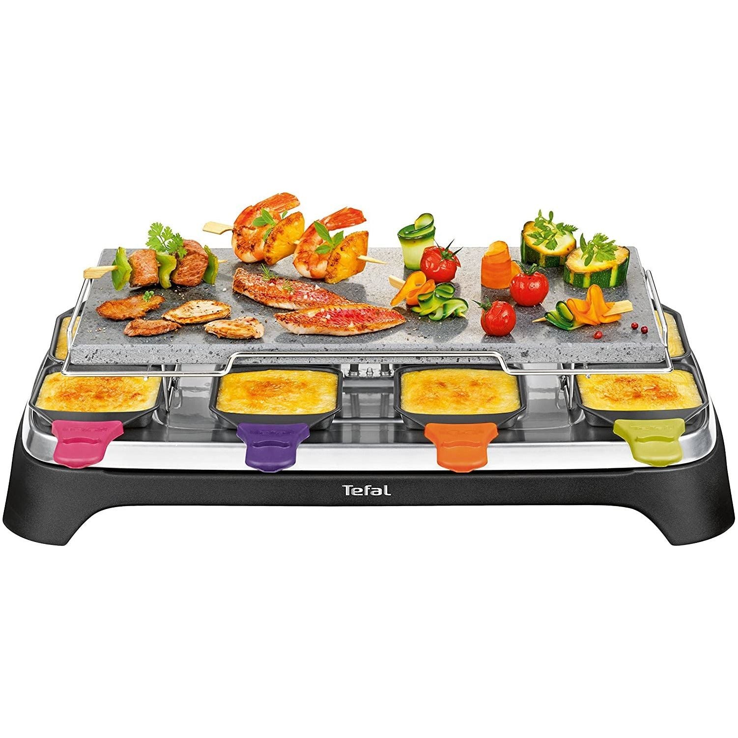 Grill Raclette Stone Multicolor for 8 Persons شواية و راكليت