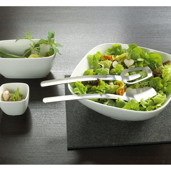 Salad Servers Stainless Steel طقم معالق للسلطة