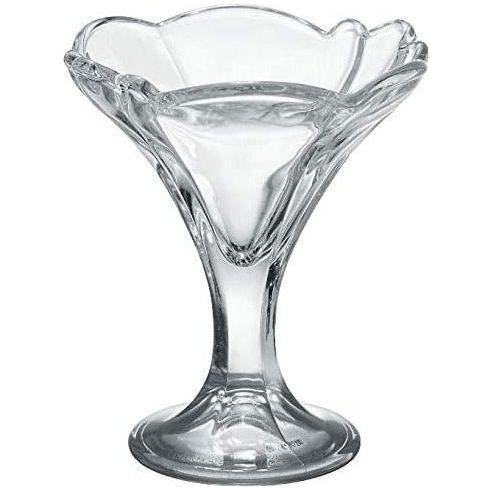 Glass  Ice Cream & Fruit Cup Set 2 كوب تفديم للحلويات
