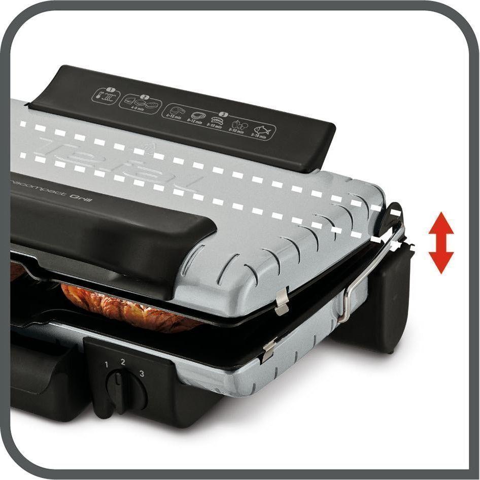 Tefal شواية كهربائية Ultra Compact فضي Tefal شواية كهربائية Ultra Compact فضي