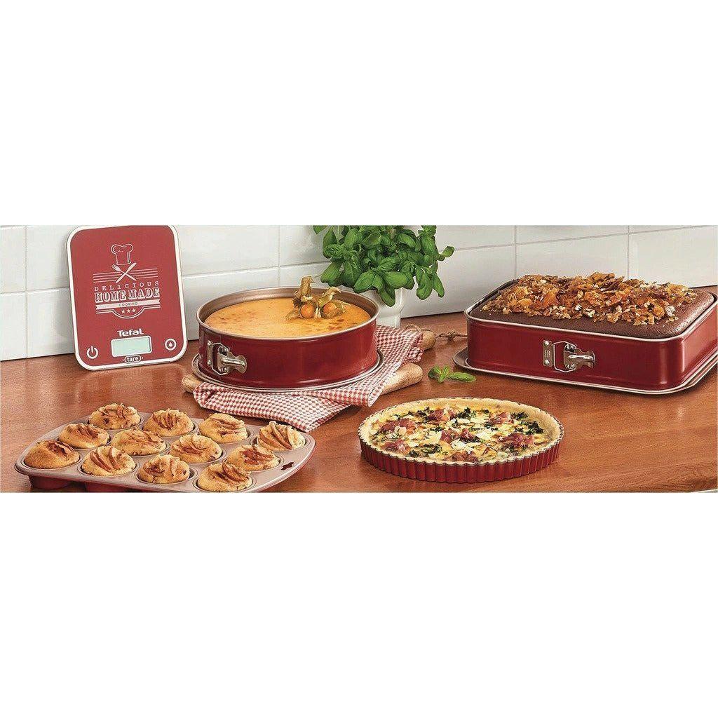 Tefal Deli Bake Rectangular Springform 36*24Cm قالب خبز مستطيل مع قاعدة متحركة Tefal Deli Bake Rectangular Springform 36*24Cm قالب خبز مستطيل مع قاعدة متحركة