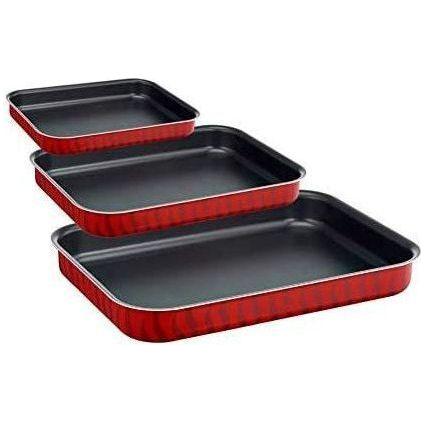 TEFAL طقم 3 صواني فرن Tempo Flame 31/37/41 سم TEFAL طقم 3 صواني فرن Tempo Flame 31/37/41 سم