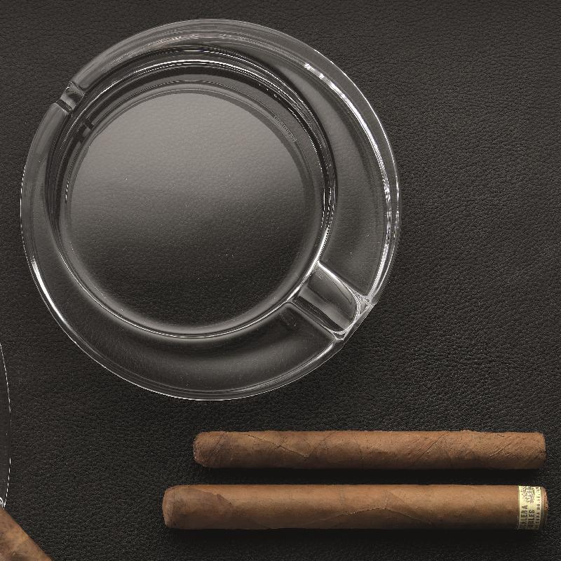 Crystal Round Ashtray