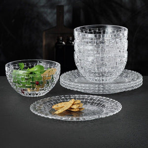 Crystal Brunch Set/8 Pcs طقم ضيافة كريستال