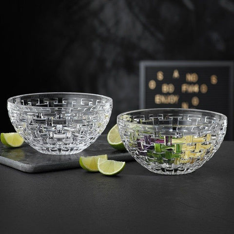 Crystal Bowl Set/2 طقم زبادي