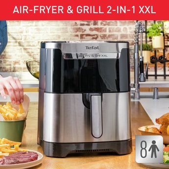 Air Fryer Easy Fry & Grill XXL Stainless Steel  XXL مقلاة هوائية مع شواية حجم