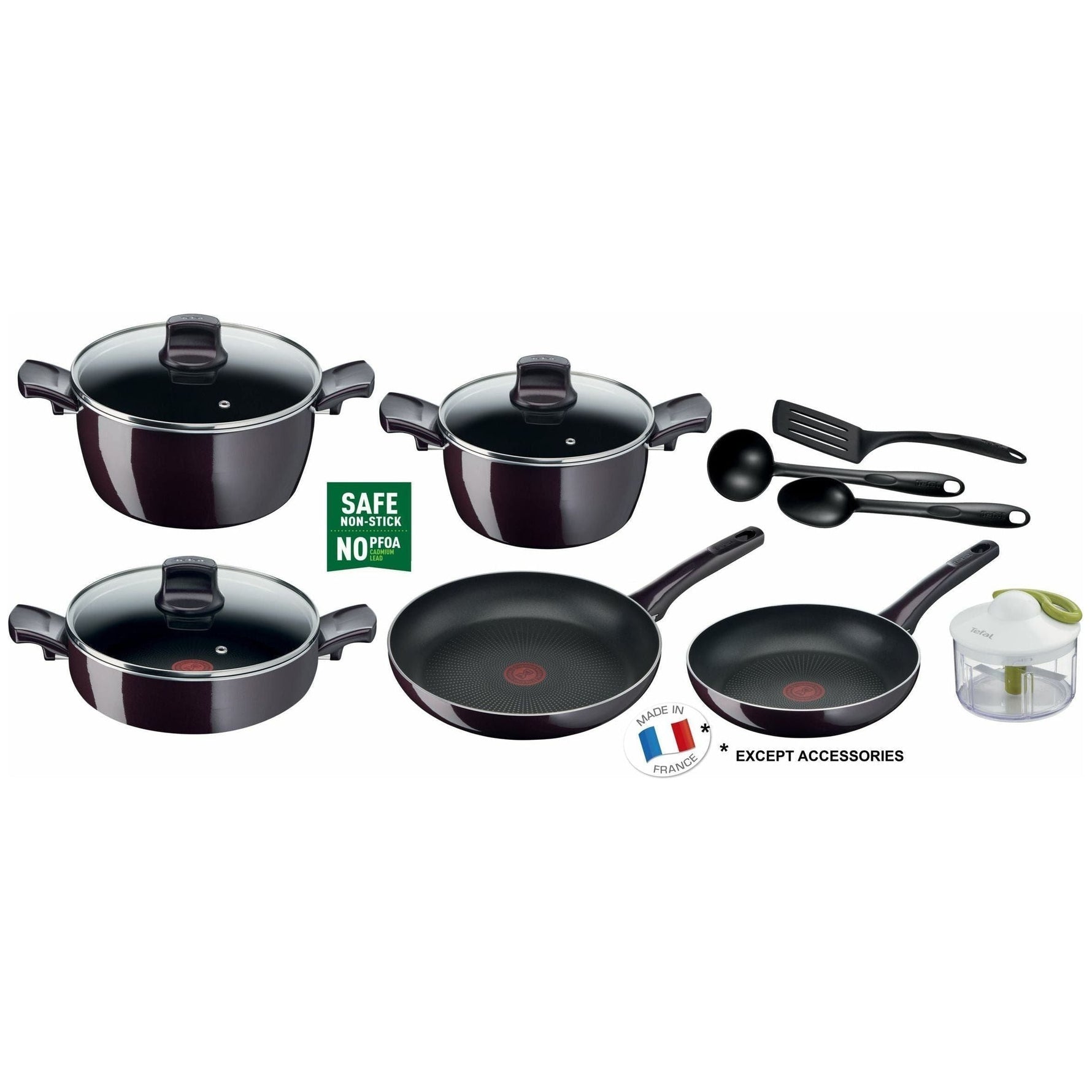 Tefal طقم Resist Intense 12 قطعة Tefal طقم Resist Intense 12 قطعة