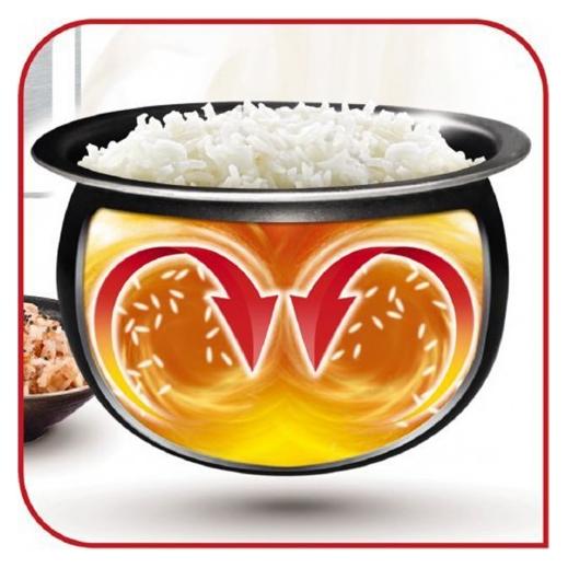 Rice Cooker Silver 10 Cups 1.8L طنجرة طبخ الارز الكهربائية