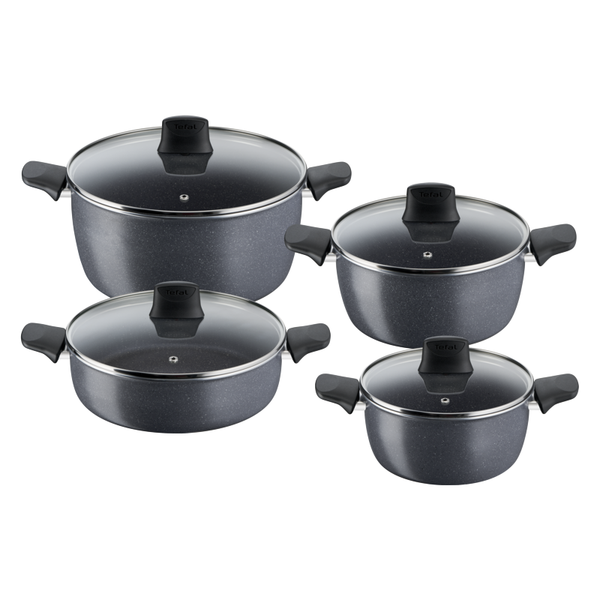 Hard Stone Set 4 Stewpots       طقم طناجر  غرانيت